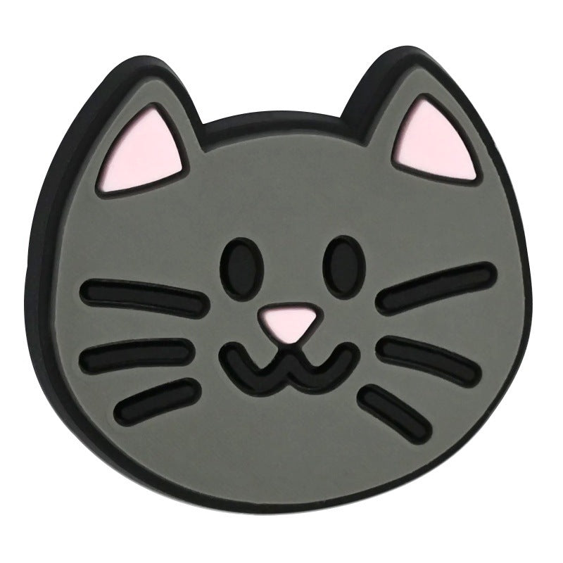 Wholesale  Random 100pcs Cartoon Animal Head Series Colored Beads